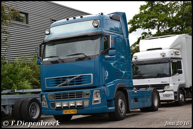 BR-XJ-98 Volvo FH-BorderMaker 2016