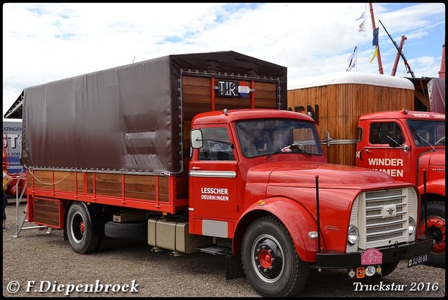 SJ-81-88 DAF Al6da500  Lesscher-BorderMaker Truckstar 2016