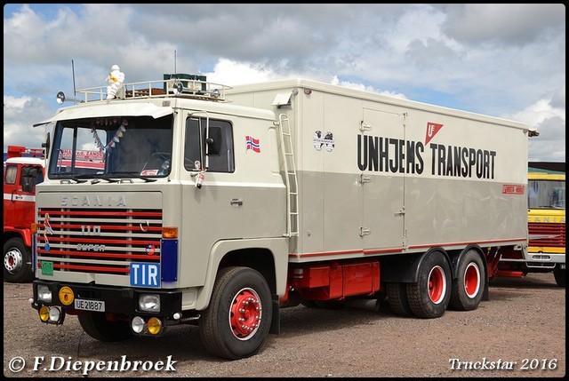 UE21887 Scania 110 Unhjems Transport2-BorderMaker Truckstar 2016