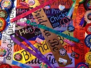 Personalised Sashes Custom Party Wear 