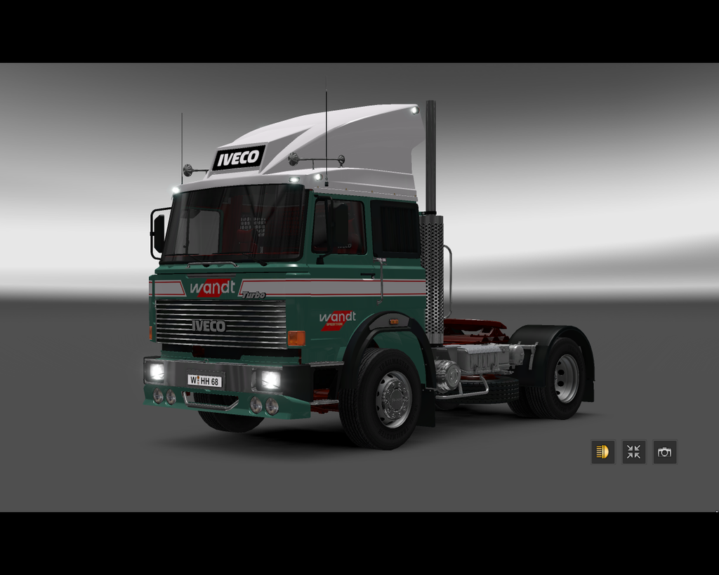ets2 Iveco Turbo 4x2 Wandt Spedition Braunschweig  - prive skin ets2
