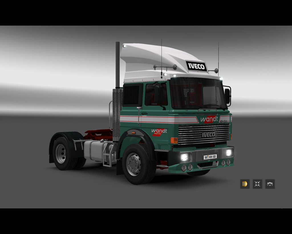 ets2 Iveco Turbo 4x2 Wandt Spedition Braunschweig  - prive skin ets2