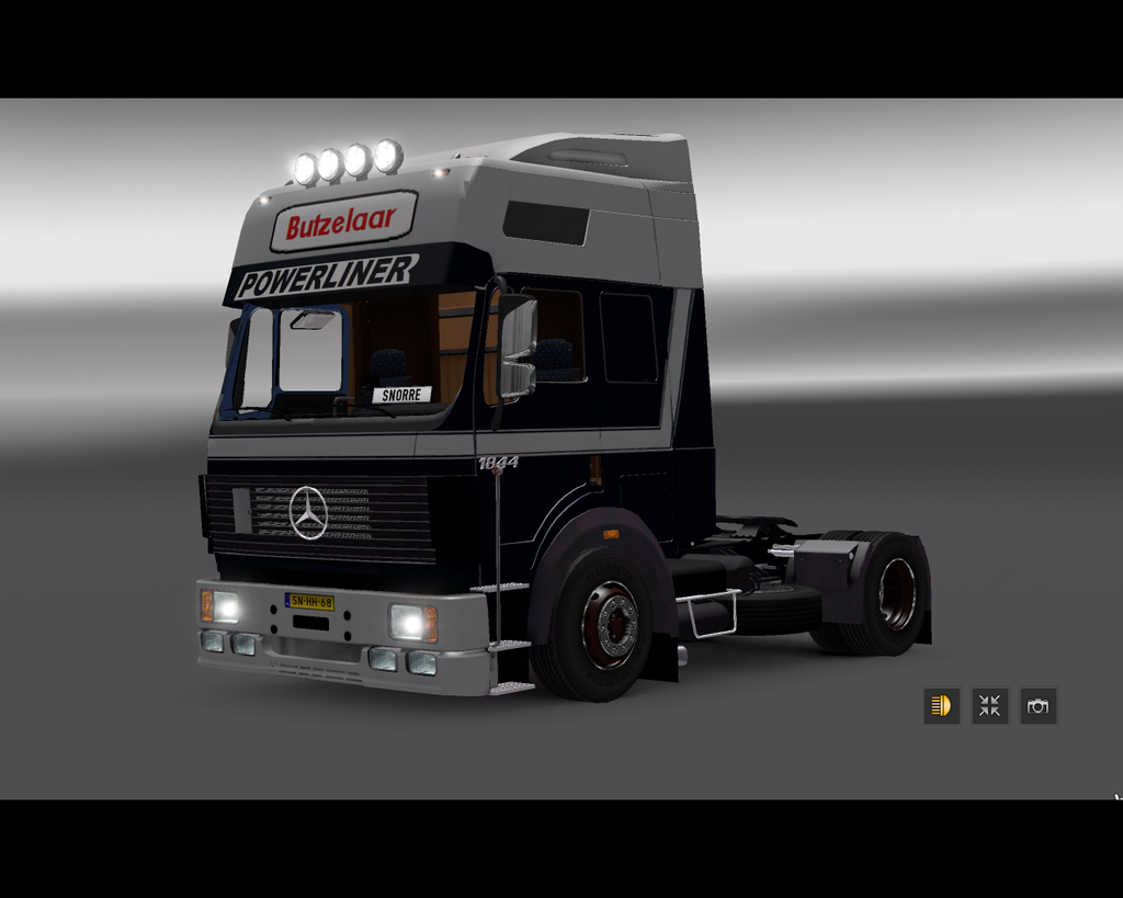 ets2 Mercedes SK 1844 Powerliner Butzelaar Ermelo  - prive skin ets2