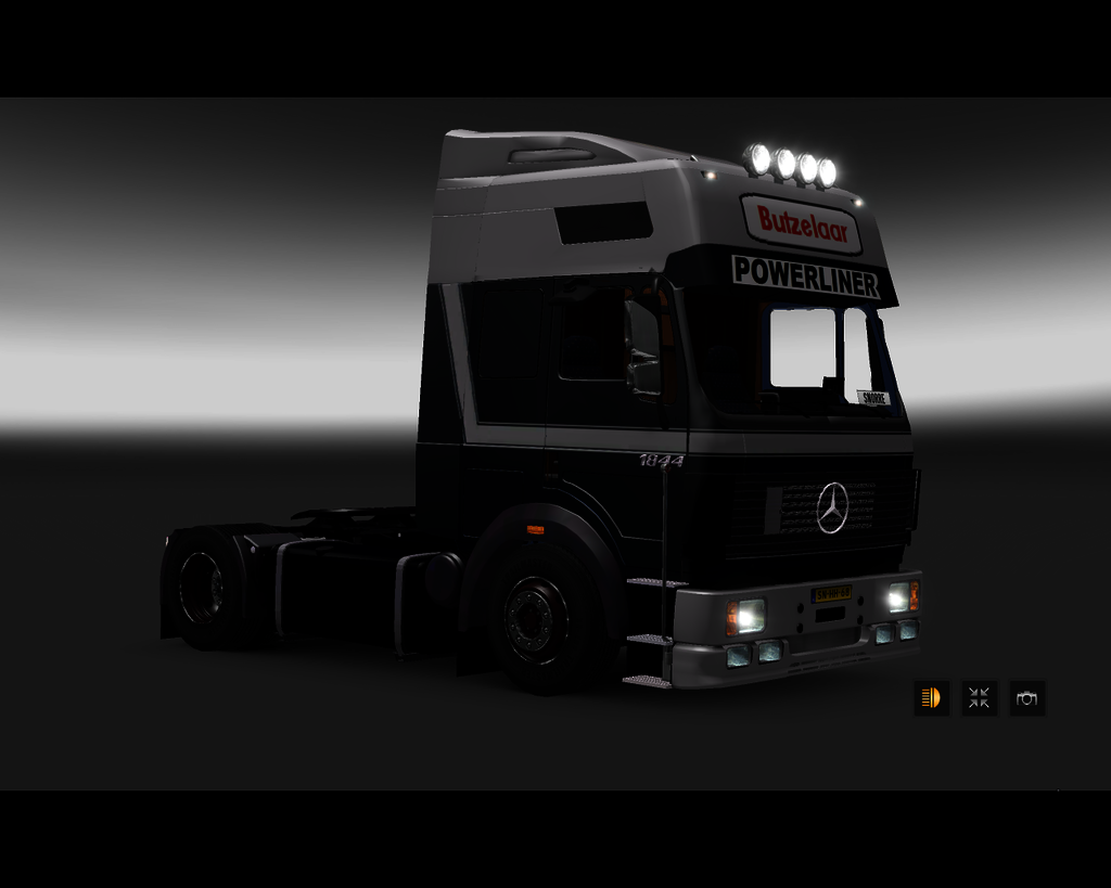 ets2 Mercedes SK 1844 Powerliner Butzelaar Ermelo  - prive skin ets2
