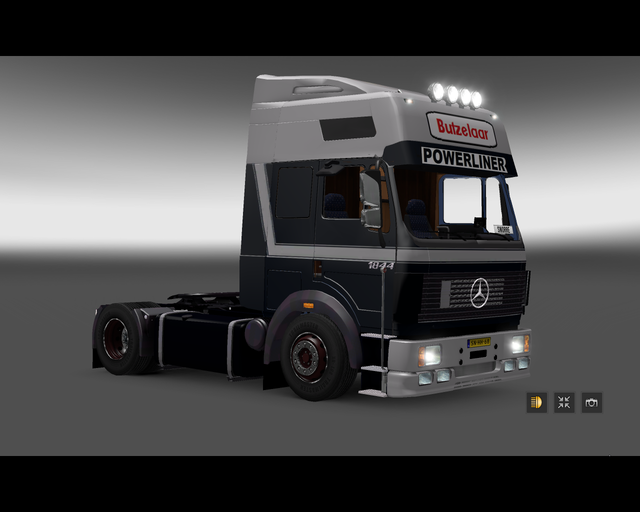 ets2 Mercedes SK 1844 Powerliner Butzelaar Ermelo  prive skin ets2