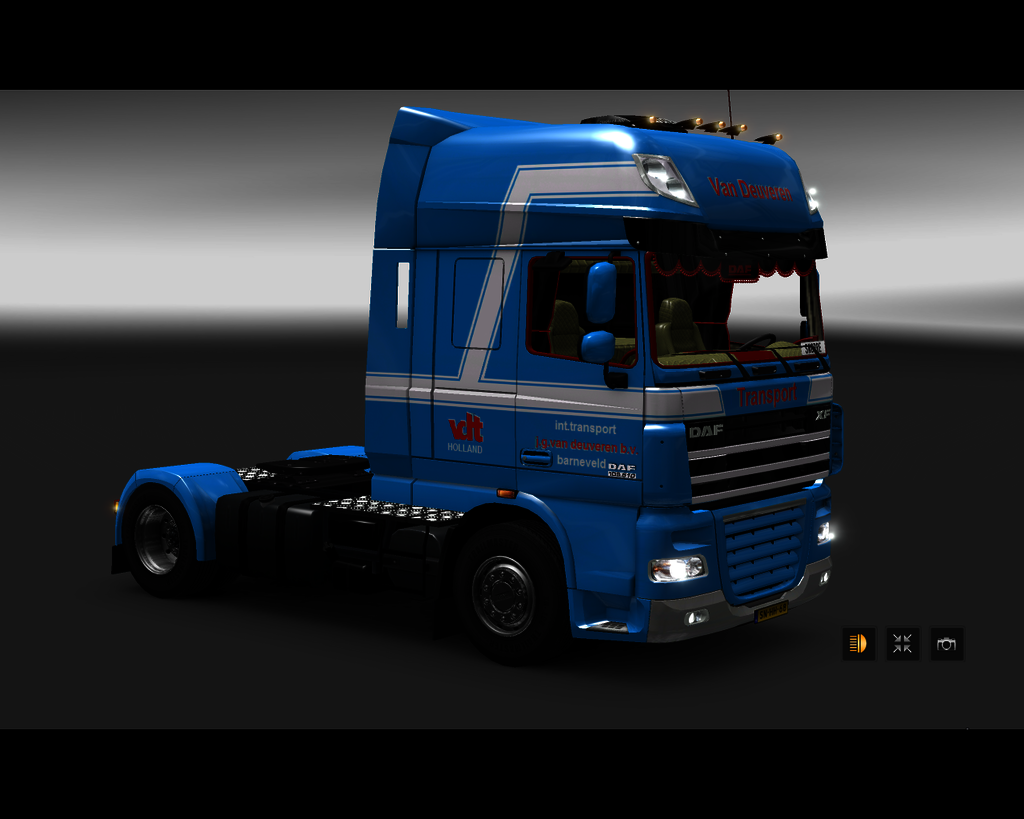ets2 Daf 105XF 4x2 int.Transport J.G - prive skin ets2