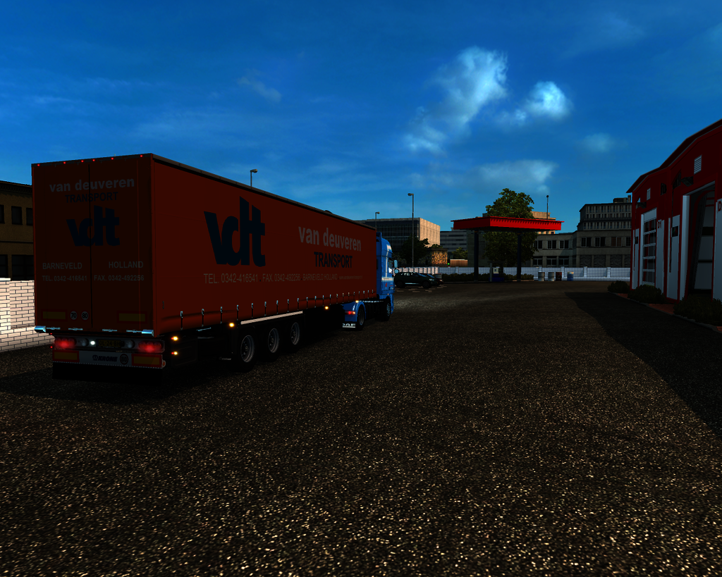 ets2 Daf 105XF 4x2 + Krone profiliner int - prive skin ets2