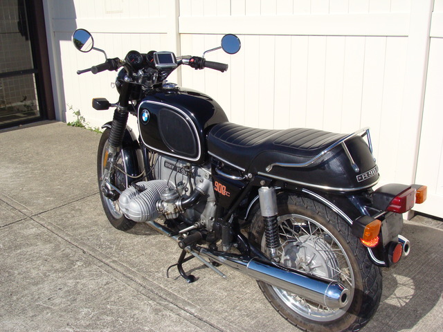 4970271 '76 R90-6, Black, Dual Disc, Garman. (3) 1976 BMW R90/6, Black. Dual Disc, Stainless Spokes, Koni Shocks, 46,891 Miles.