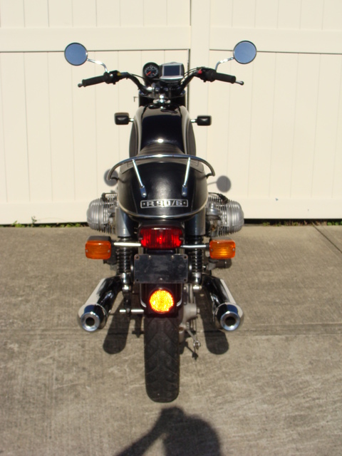 4970271 '76 R90-6, Black, Dual Disc, Garman. (13) 1976 BMW R90/6, Black. Dual Disc, Stainless Spokes, Koni Shocks, 46,891 Miles.