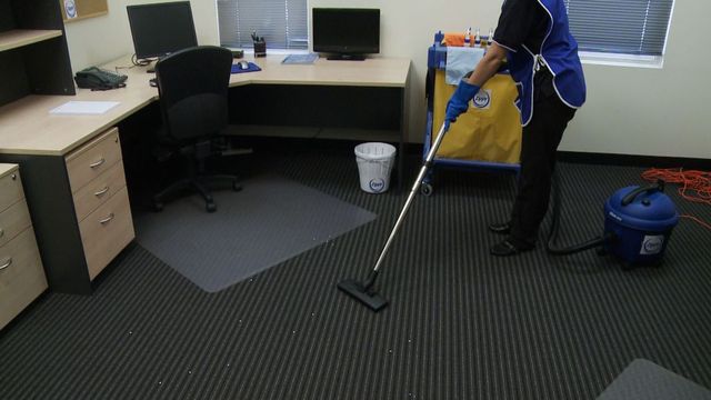 1st Class Office Cleaning Service Picture Box