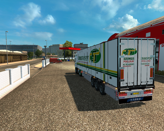 ets2 Daf 95 XF 4x2 Super Space Cab + Narko Soonius prive skin ets2