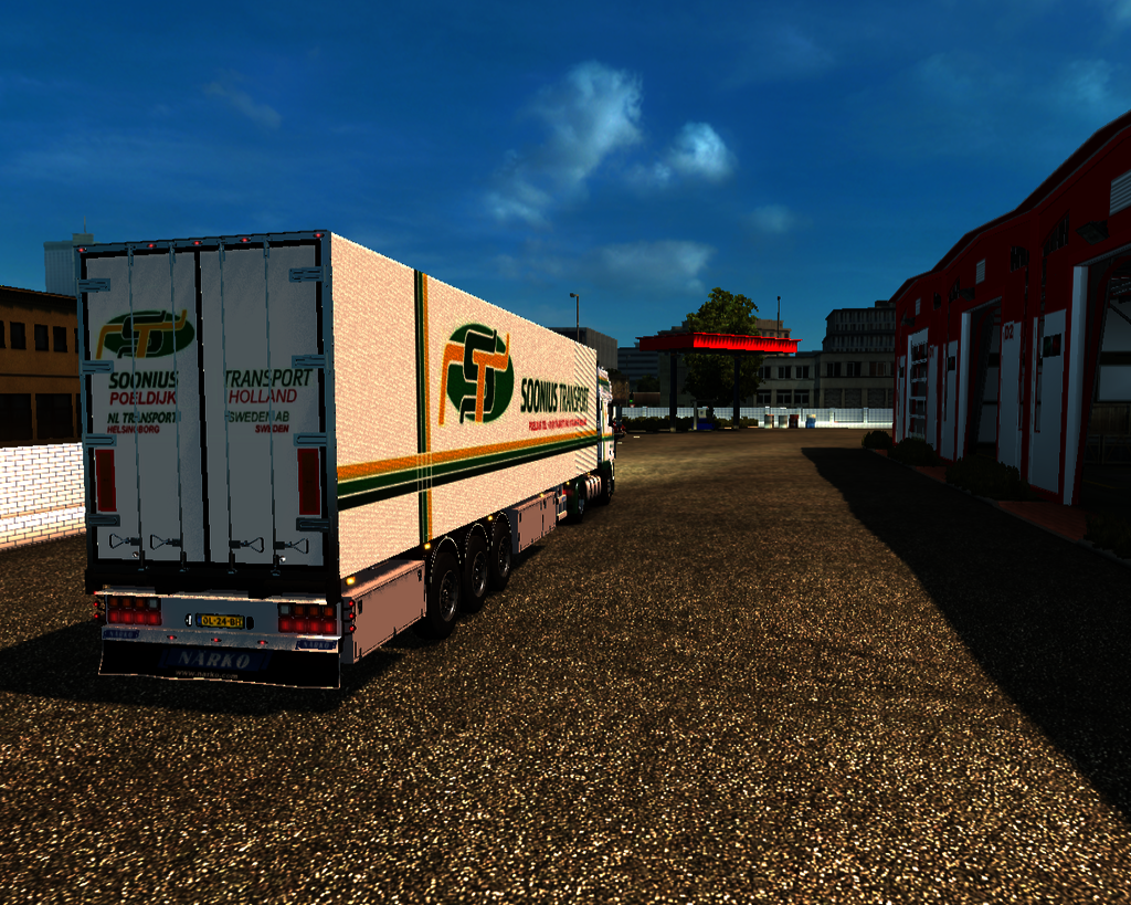 ets2 Daf 95 XF 4x2 Super Space Cab + Narko Soonius - prive skin ets2