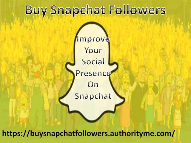 Buying Snapchat Followers Buy Snapchat Followers