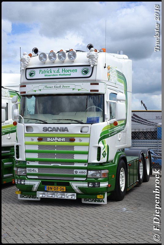 BN-DF-36 Scania 164 PVDH-BorderMaker - Truckstar 2016