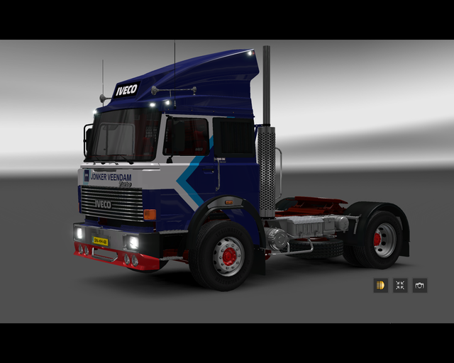 ets2 Iveco Turbostar 190-38 4x2 Jonker Veendam Hol prive skin ets2