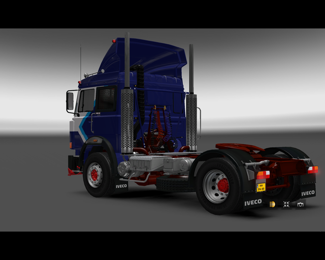 ets2 Iveco Turbostar 190-38 4x2 Jonker Veendam Hol prive skin ets2