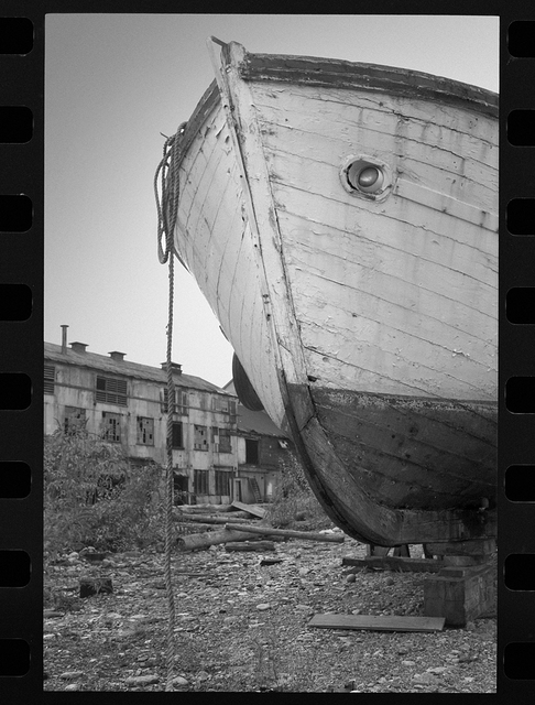 North Van boat 2 Film photography