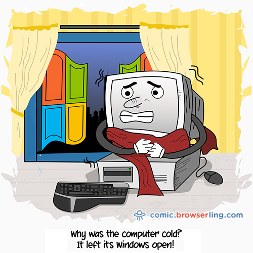 Coldness Web Joke Tech Jokes
