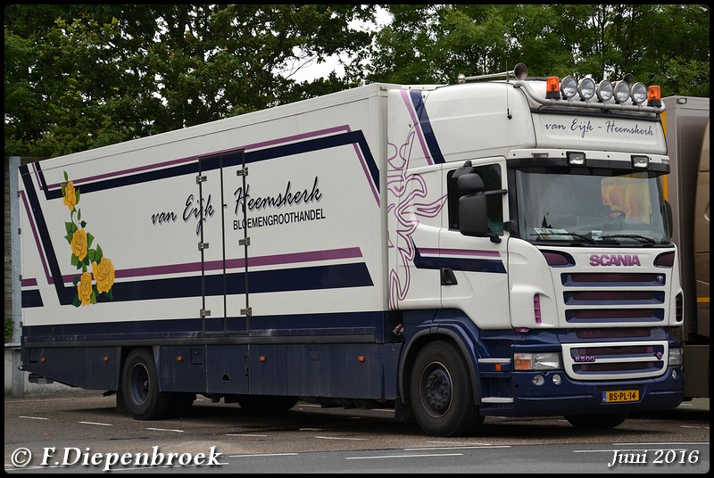 BS-PL-14 Scania R500 van Eijk Heemskerk-BorderMake - 2016