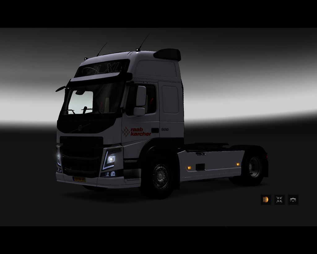 ets2 Volvo FM 4x2 Raab Karcher  - prive skin ets2