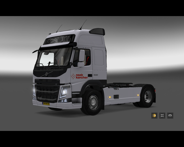 ets2 Volvo FM 4x2 Raab Karcher  prive skin ets2