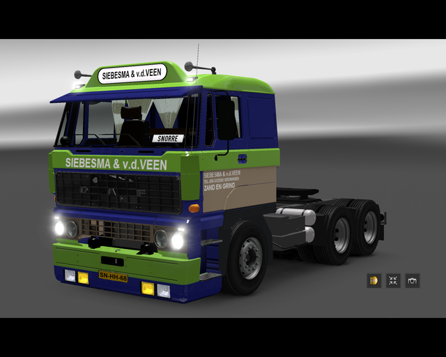 ets2 Daf 3300 ATI 6x4 Siebesma & v.d prive skin ets2