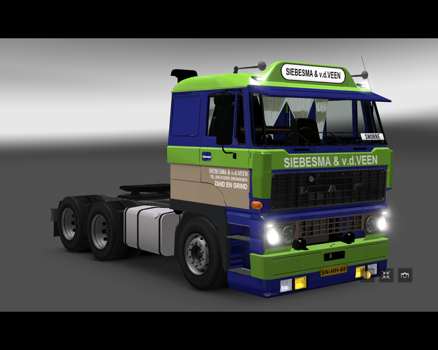 ets2 Daf 3300 ATI 6x4 Siebesma & v.d prive skin ets2