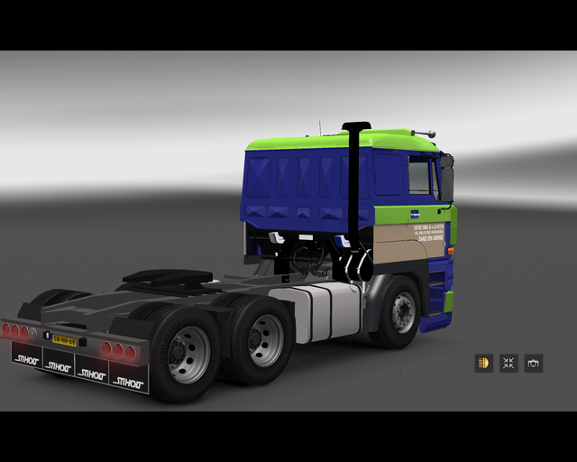 ets2 Daf 3300 ATI 6x4 Siebesma & v.d prive skin ets2