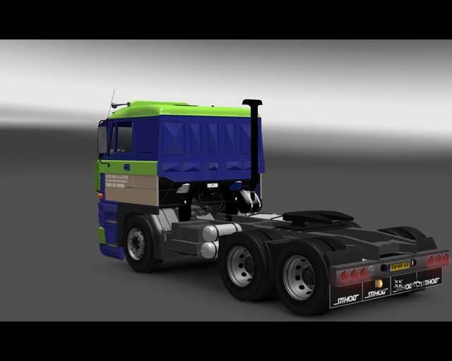 ets2 Daf 3300 ATI 6x4 Siebesma & v.d prive skin ets2