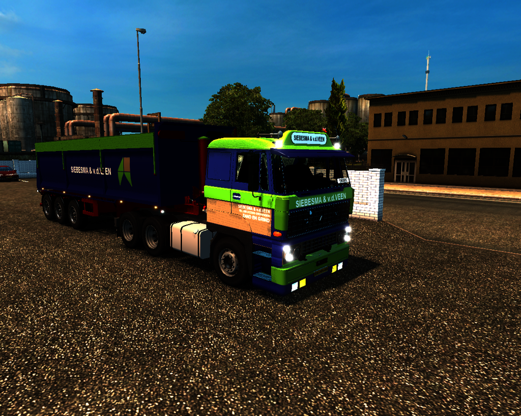 ets2 Daf 3300 ATI 6x4 + Bulthuis Kipper Siebesma & - prive skin ets2