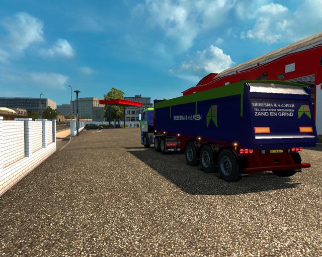 ets2 Daf 3300 ATI 6x4 + Bulthuis Kipper Siebesma & prive skin ets2