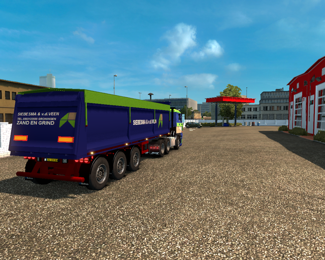 ets2 Daf 3300 ATI 6x4 + Bulthuis Kipper Siebesma & prive skin ets2