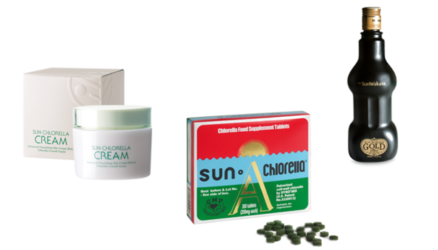 Sun Chlorella Cream Picture Box
