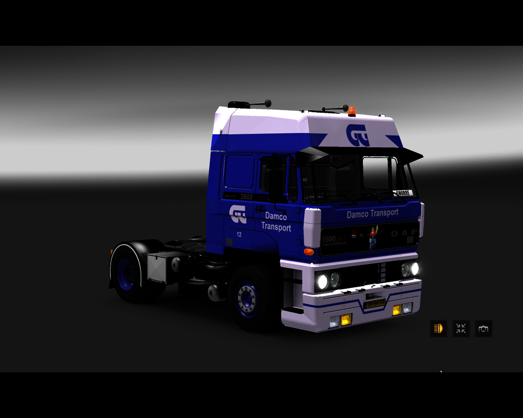 ets2 Daf 3600 Ati 4x2 Damco Transport Rotterdam 1 - prive skin ets2