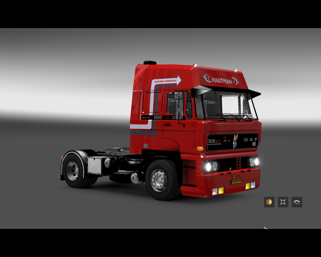 ets2 Daf 3600 Ati 4x2 Hartman Poeldijk Holland 1 prive skin ets2