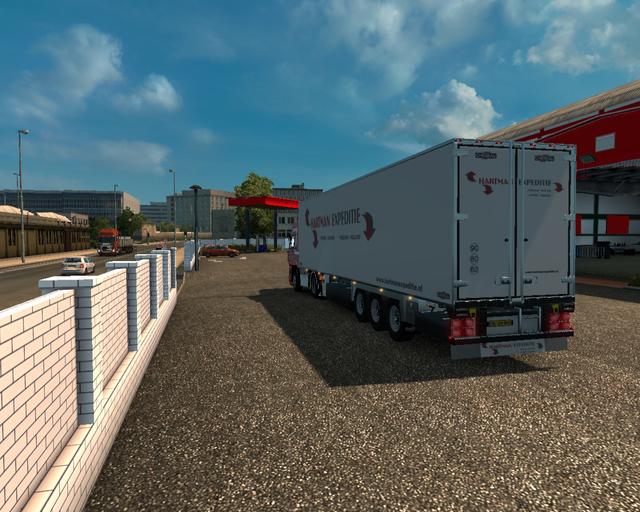 ets2 Daf 3600 Ati 4x2 + Chereau Coolliner Hartman  prive skin ets2