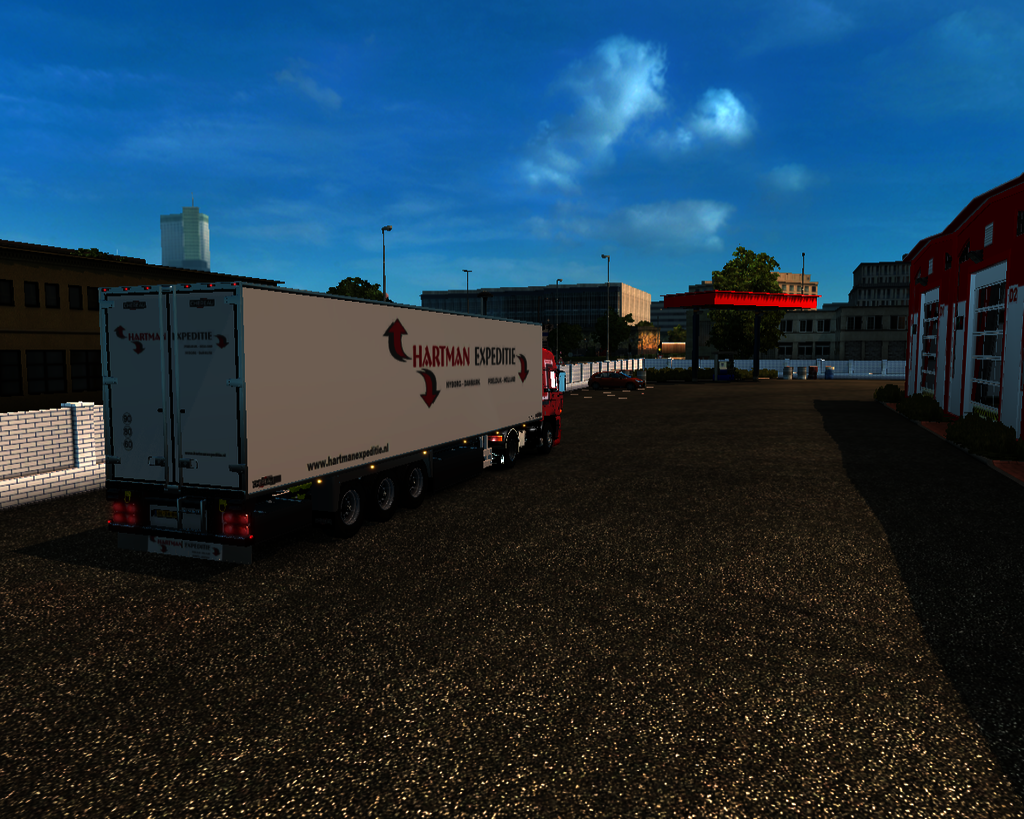 ets2 Daf 3600 Ati 4x2 + Chereau Coolliner Hartman  - prive skin ets2