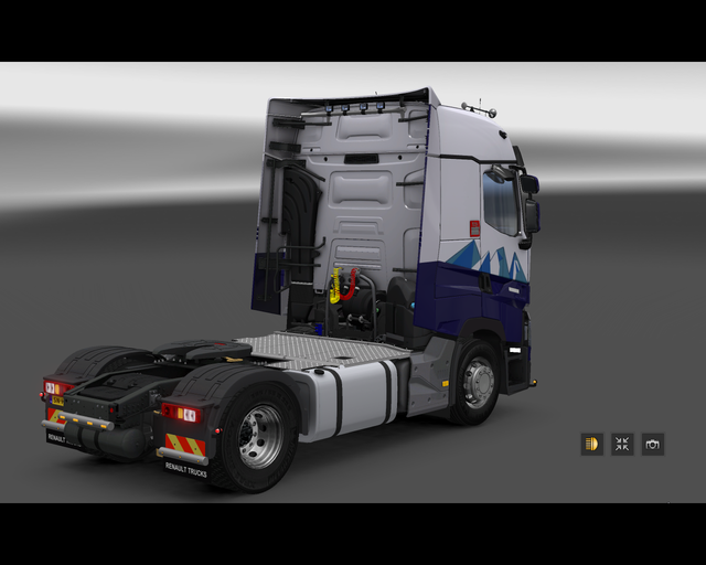 ets2 Renault T 4x2 Dasko koel en vriestransporten  prive skin ets2