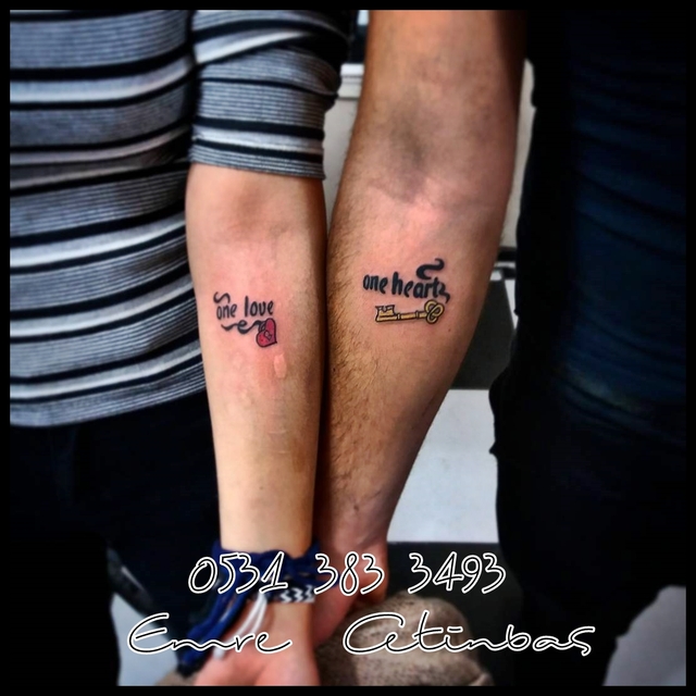 couple tattoo Ã§ift dÃ¶vme sefakÃ¶y arenepark armoni park dÃ¶vme stÃ¼dyosu kÃ¼Ã§Ã¼kcekmece