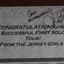 q1card autograph - David Cook -- Pemberton, NJ 3/27/2009