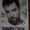 autographs - David Cook -- Pemberton, NJ...