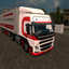 ets2 Volvo FM 2014 4x2 + Ch... - prive skin ets2