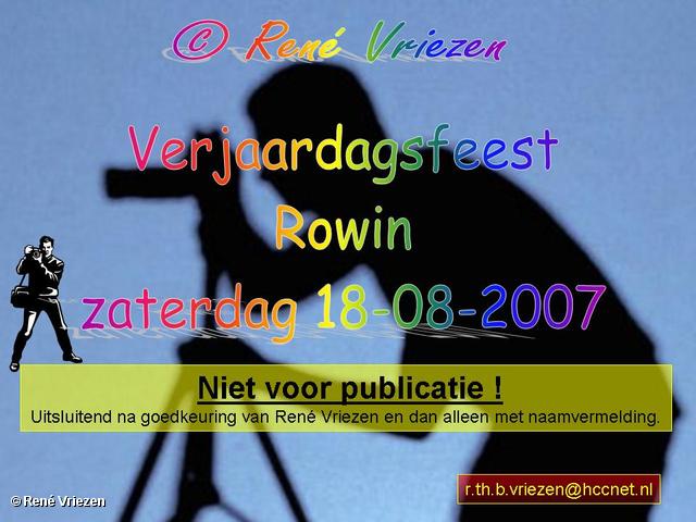 RenÃ© Vriezen 2007-08-18 #0000 Verjaardag Rowin 9 18-08-2007