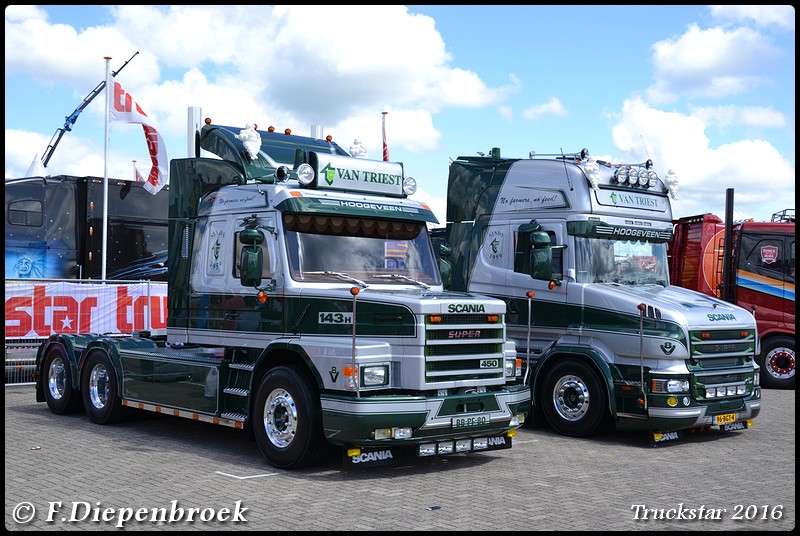 Scania T Series van Triest3-BorderMaker - Truckstar 2016