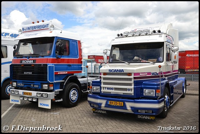 Scania 143 ers-BorderMaker Truckstar 2016