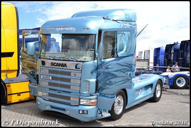 Scania 144 Sharks2-BorderMaker Truckstar 2016
