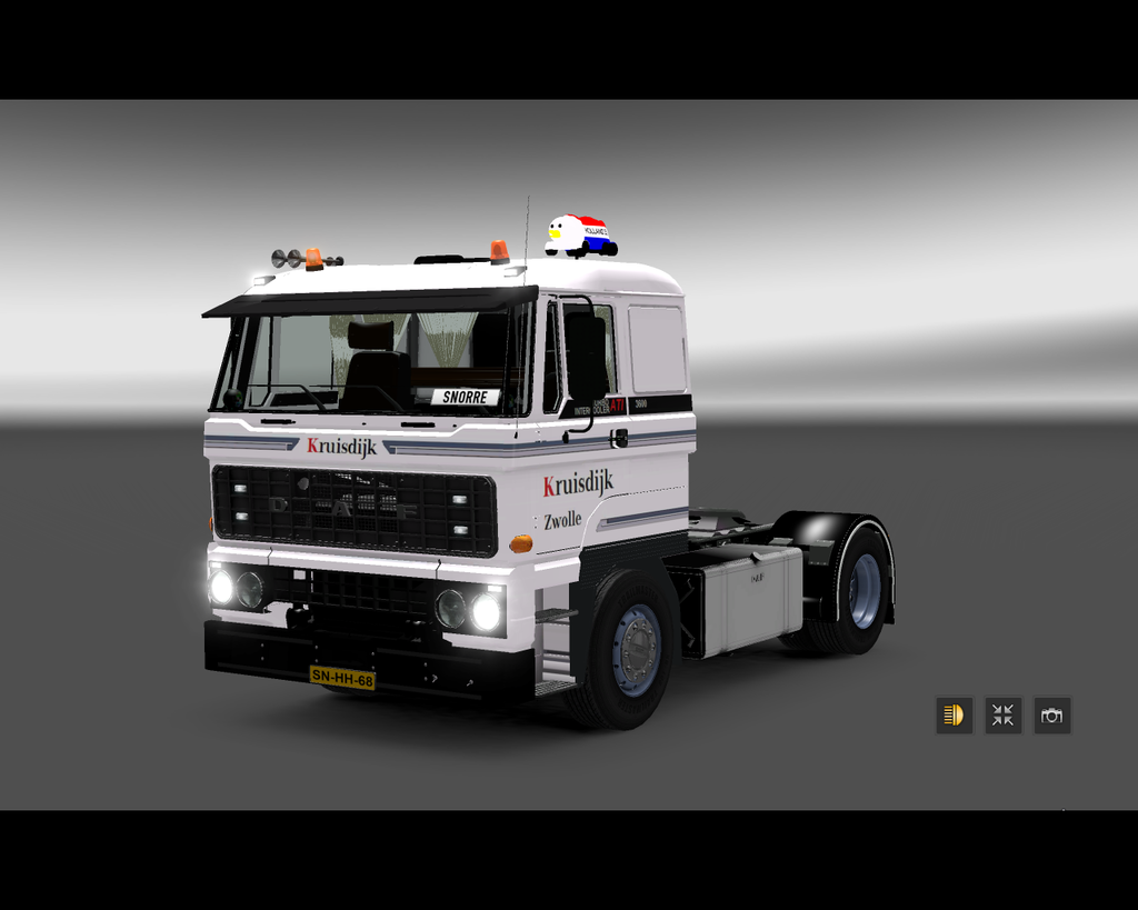 ets2 Daf 3600 Ati Turbo 4x2 Kruisdijk transport Zw - prive skin ets2