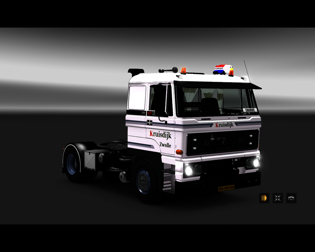 ets2 Daf 3600 Ati Turbo 4x2 Kruisdijk transport Zw - prive skin ets2