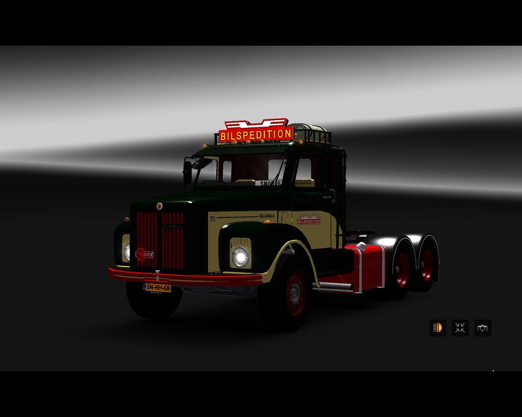 ets2 Scania 111 super Torpedo 6x4 Bilspedition GÃ¶ - prive skin ets2