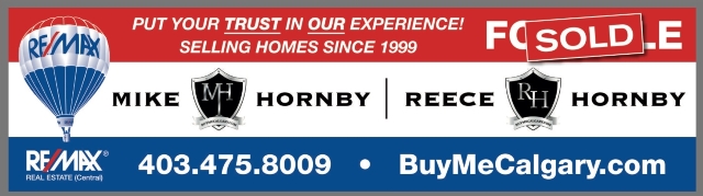 real estate calgary Mike & Reece Hornby, Calgary Real Estate Agents of RE/MAX - BuyMeCalgary.com